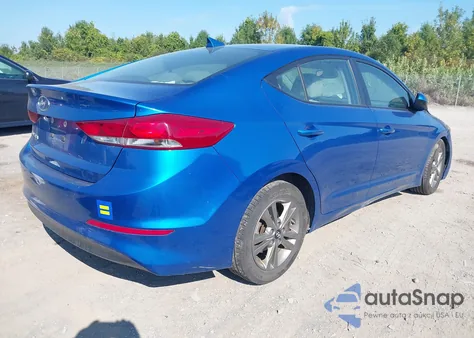 2018 Hyundai Elantra Sel/Value/Limited из США, поврежденный, VIN 5NPD84LF4JH360068